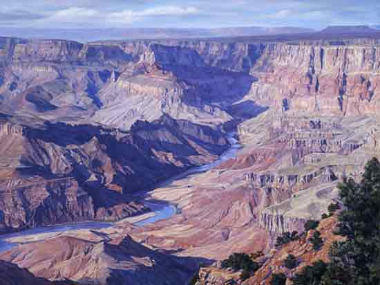 Grand Canyon - Desert View Late Afternoon